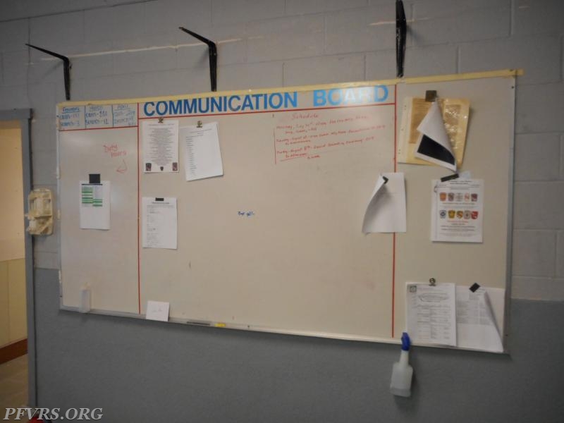 Communication Board in the Lower Bays